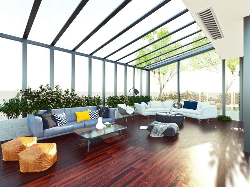 Contemporary Sunroom Space